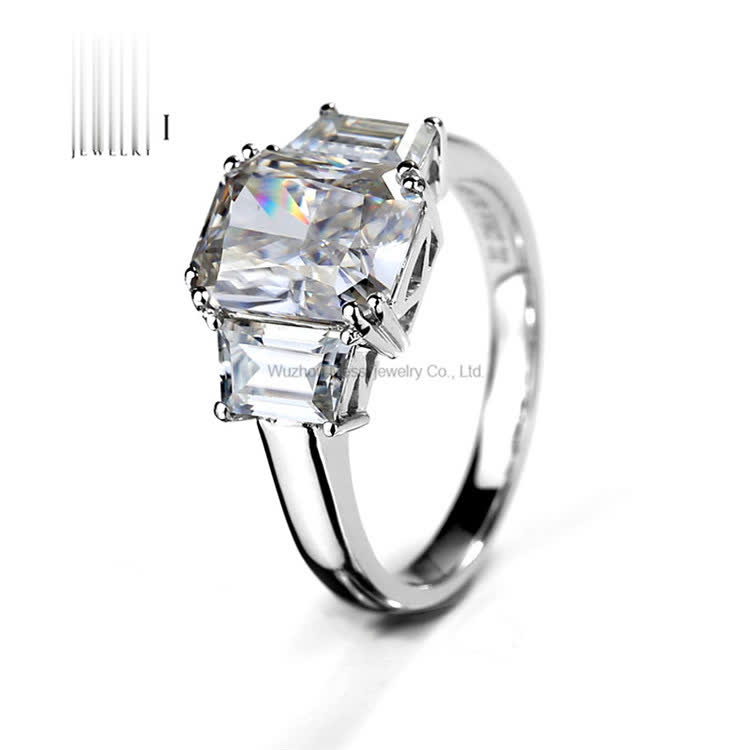 3carat 14k/18k wedding rings moissanite gold ring for women - Buy gold ring for women, 3 carat real gold jewelry, moissanite gold ring for gold ring Product on Wuzhou Messi Gems Co.,LTD