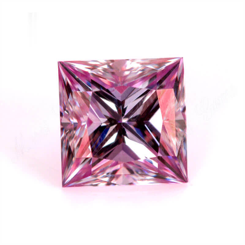 6.5*6.5mm Pink Colour Pricess Cut Moissanite Wholesale Price Moissanite Manufacturer - Buy moissanite manufacturer, moissanite stone manufacturer, Moissanite Loose Stone Product on Wuzhou Messi Gems Co.,LTD