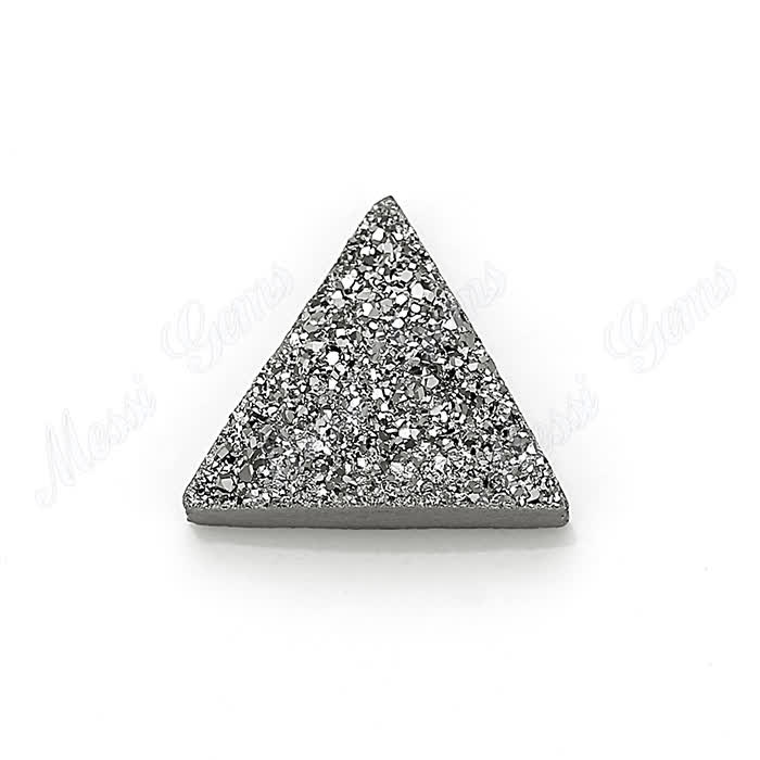 druzy jewelry making stones natural druse agate in silver color