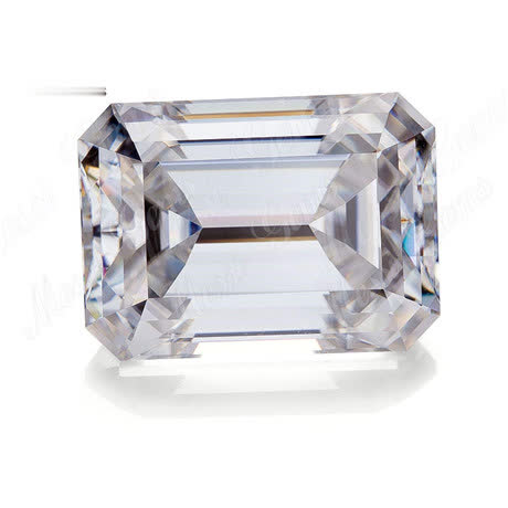 emerald cut 1 carat China synthetic moissanite factory price