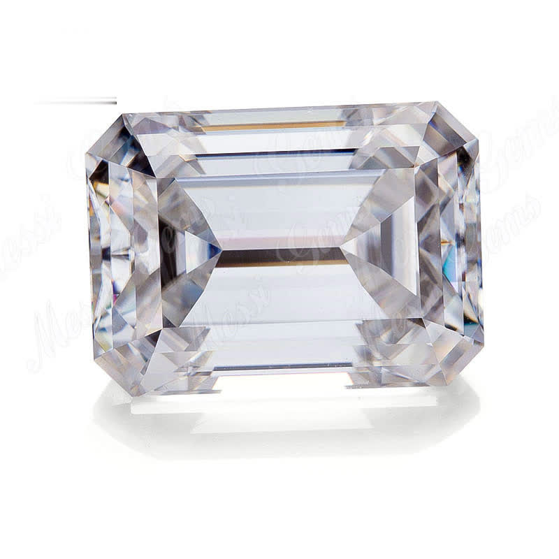 Factory Price Loose Gemstone Emerald Cut 3 Carat Moissanite Diamond