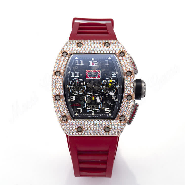 Brand Hand Set Iced Out luxury vvs Moissanite Watch Custom Design - Buy luxery moissanite watch case, luxery moissanite watch, vvs moissanite watch Product on Wuzhou Messi Gems Co.,LTD